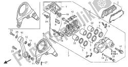 REAR BRAKE CALIPER