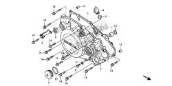 R. CRANKCASE COVER