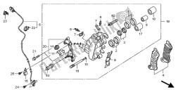 FRONT BRAKE CALIPER (ABS)