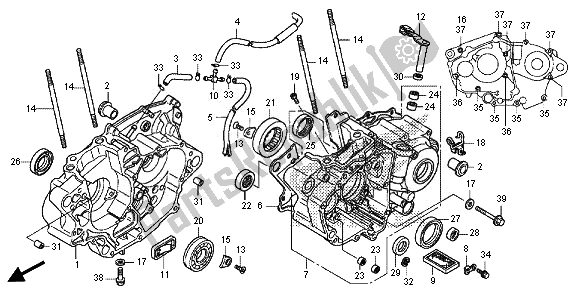 Tutte le parti per il Carter del Honda CRF 150 RB LW 2014