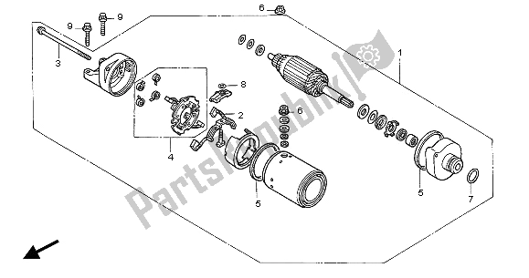 Wszystkie części do Startuj? Cy Silnik Honda CB 1300A 2005