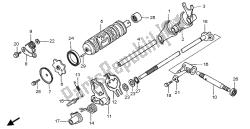 tambour de changement de vitesse