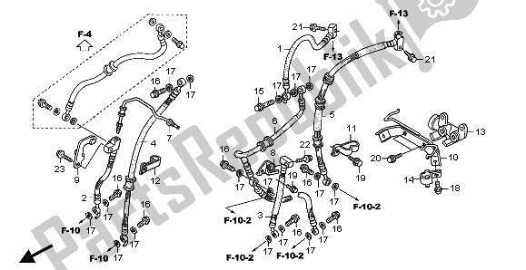 Tutte le parti per il Valvola Di Ritardo del Honda XL 1000V 2007