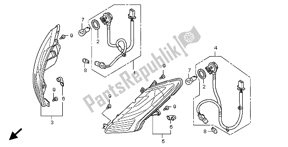 Wszystkie części do Winker Honda SH 125 2009