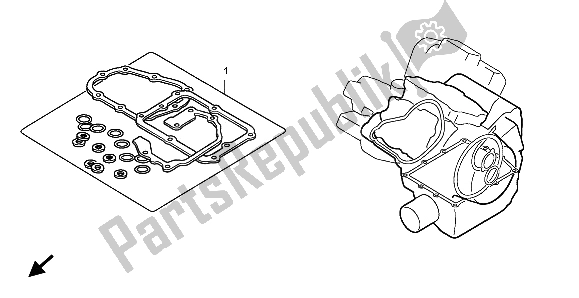 Todas las partes para Kit De Juntas Eop-2 de Honda VT 1100C3 1998