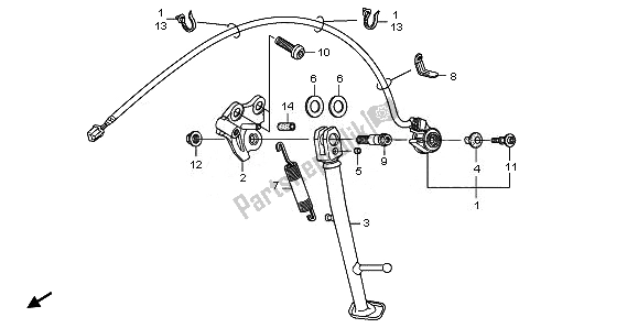 Toutes les pièces pour le Supporter du Honda CBR 600 RR 2008