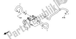 válvula de control de inyección de aire