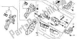 REAR BRAKE CALIPER