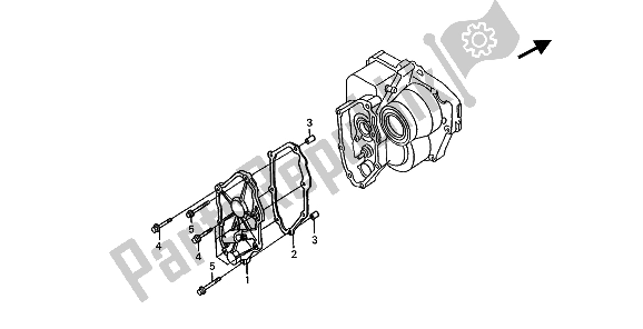 Todas las partes para Cubierta De Cambio de Honda ST 1100 1991