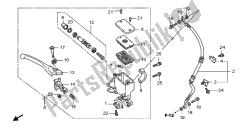 FR BRAKE MASTER CYLINDER