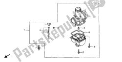 kit de peças opcionais do carburador