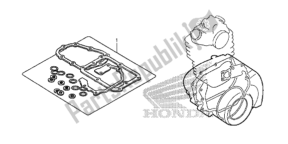 Toutes les pièces pour le Kit De Joint Eop-2 B du Honda CRF 250M 2015