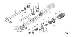 tambour de changement de vitesse