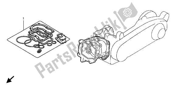 Toutes les pièces pour le Kit De Joint Eop-1 A du Honda SH 150R 2012