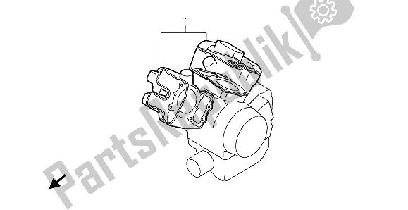 All parts for the Eop-1 Gasket Kit A of the Honda XL 1000V 1999