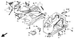 LOWER COWL (L.)