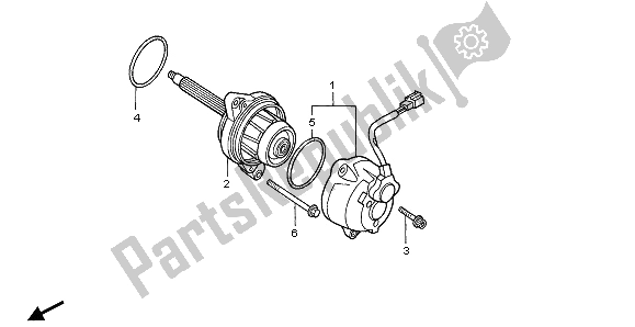 All parts for the Generator of the Honda CBR 1000F 1995