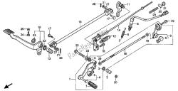 BRAKE PEDAL & CHANGE PEDAL