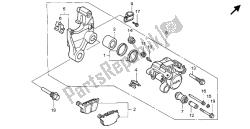 REAR BRAKE CALIPER