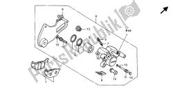 REAR BRAKE CALIPER