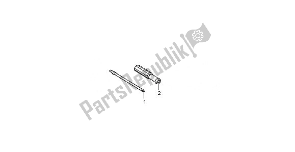 Todas las partes para Herramientas de Honda NPS 50 2005