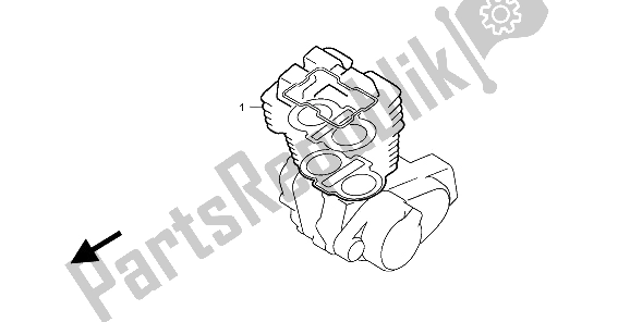 All parts for the Eop1 Gasket Kit A of the Honda CA 125 1999