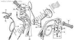 HANDLE LEVER-SWITCH-CABLE