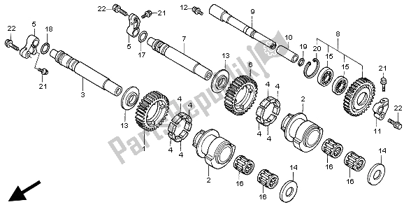 Tutte le parti per il Equilibratore del Honda CBR 1100 XX 1999