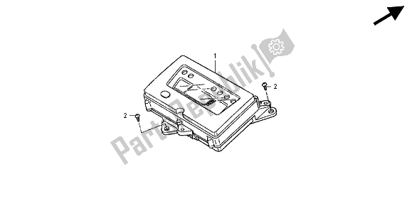Toutes les pièces pour le Mètre du Honda TRX 500 FE Foretrax Foreman ES 2012