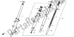 tenedor frontal