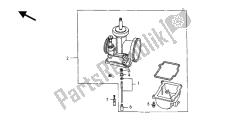 kit de peças opcionais do carburador