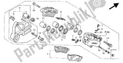 REAR BRAKE CALIPER