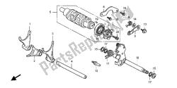 tambour de changement de vitesse