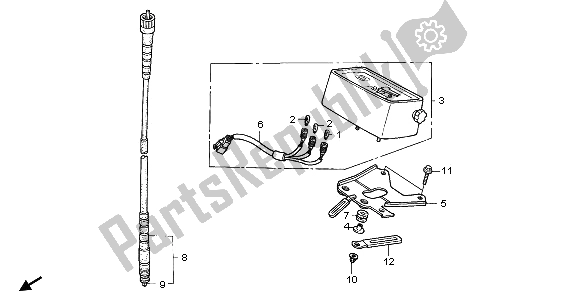 Todas las partes para Metro de Honda XR 650R 2006