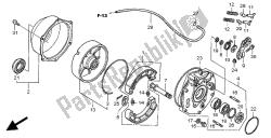 REAR BRAKE PANEL