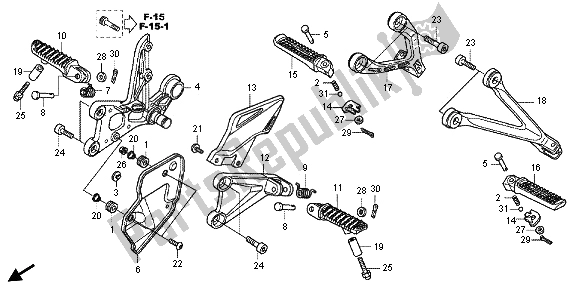 Todas las partes para Paso de Honda CBR 1000 RA 2013