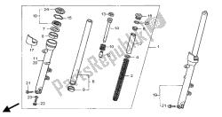 tenedor frontal