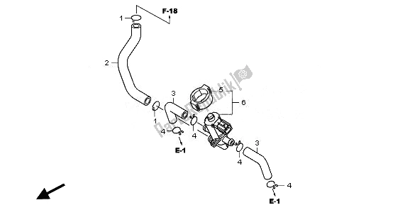 Todas las partes para Válvula De Control De Inyección De Aire de Honda CBR 1000 RR 2011