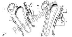 cadena de levas y tensor