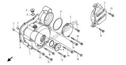 LEFT CRANKCASE COVER