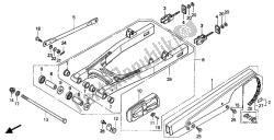 REAR SWINGARM & CHAIN CASE