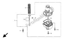 kit de piezas opcionales del carburador