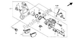 REAR BRAKE CALIPER