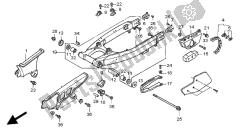 bras oscillant et boîtier de chaîne