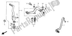 CHANGE PEDAL & BRAKE PEDAL & KICK STARTER ARM