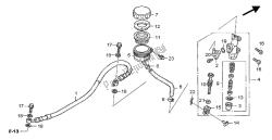 REAR BRAKE MASTER CYLINDER