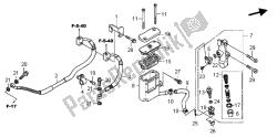 REAR BRAKE MASTER CYLINDER