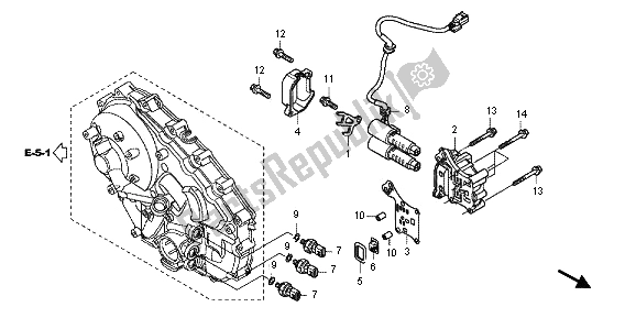 Wszystkie części do Elektromagnes Liniowy Honda NC 700 XD 2013