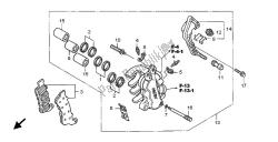 L. FRONT BRAKE CALIPER