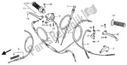 manejar palanca y cable e interruptor